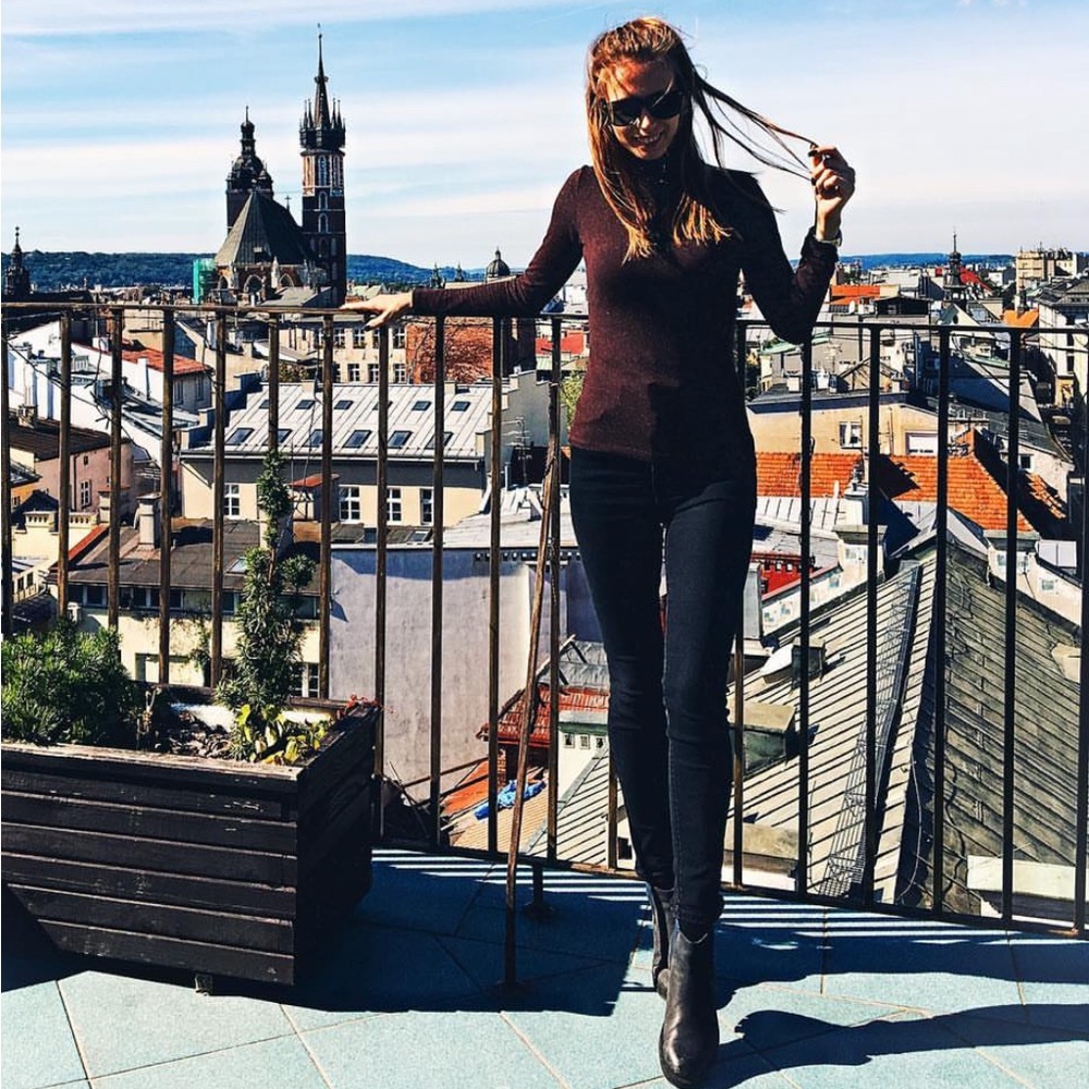 Black skinny jeans ZARA size 4
